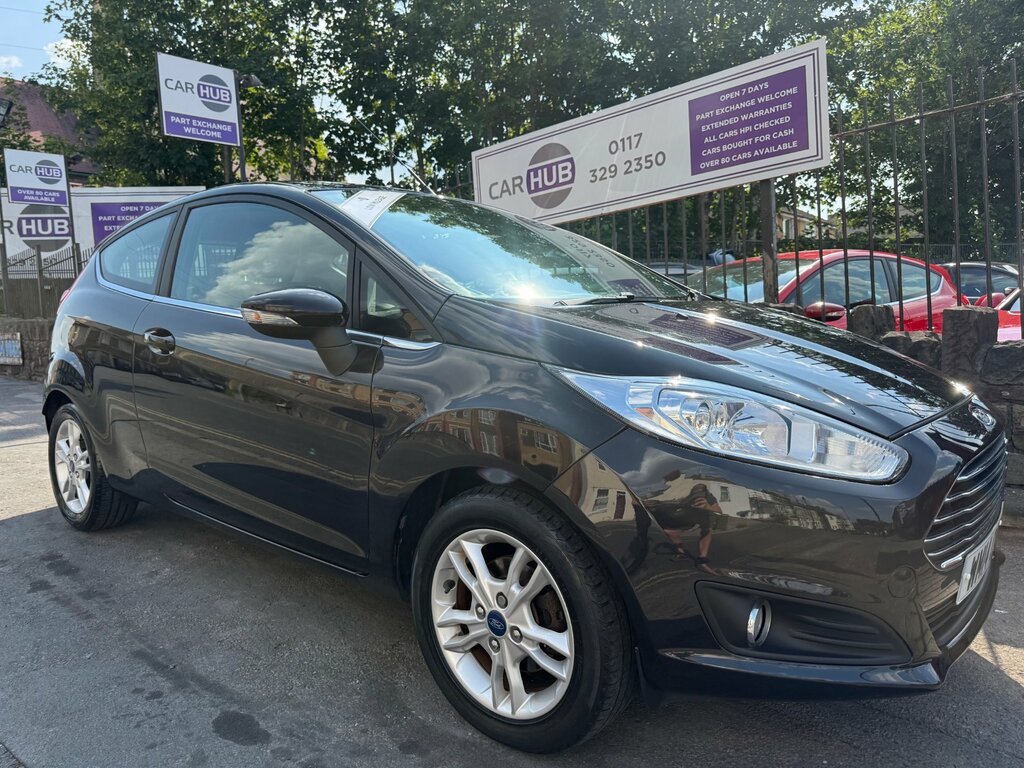 Ford Fiesta 1.25 Zetec Hatchback Euro 5 82 WM14OKJ Black #2