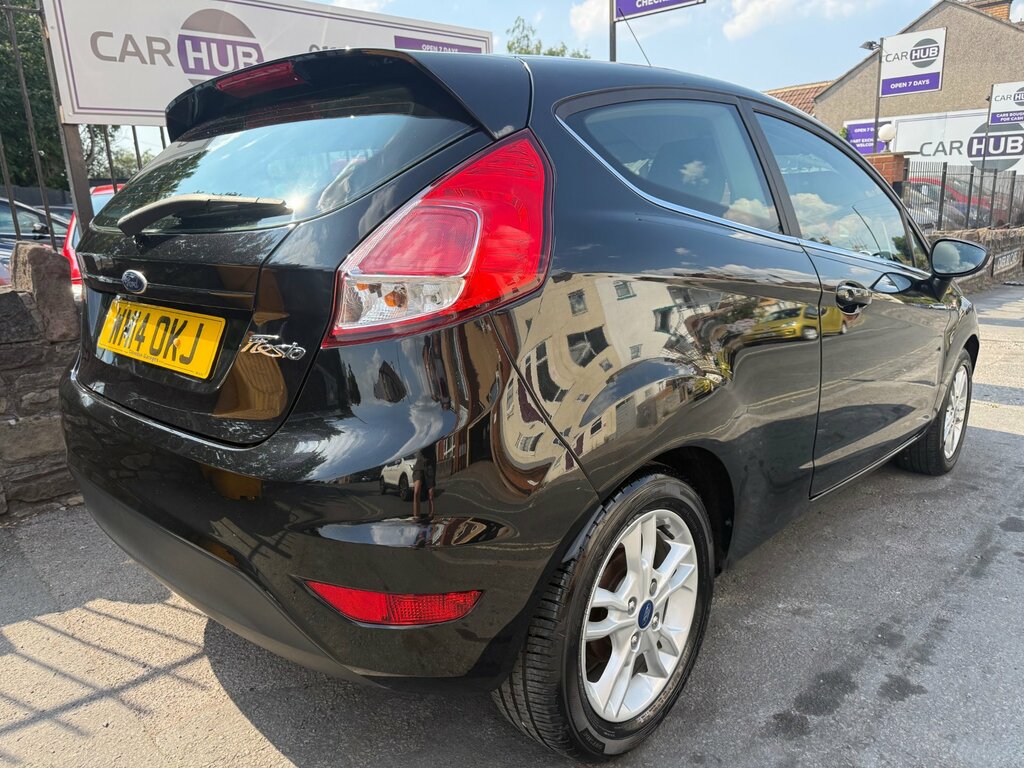 Ford Fiesta 1.25 Zetec Hatchback Euro 5 82 WM14OKJ Black #6