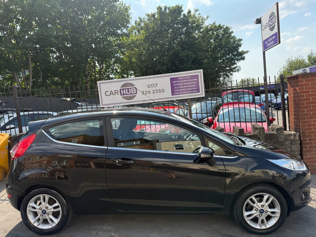 Ford Fiesta 1.25 Zetec Hatchback Euro 5 82 WM14OKJ Black #5
