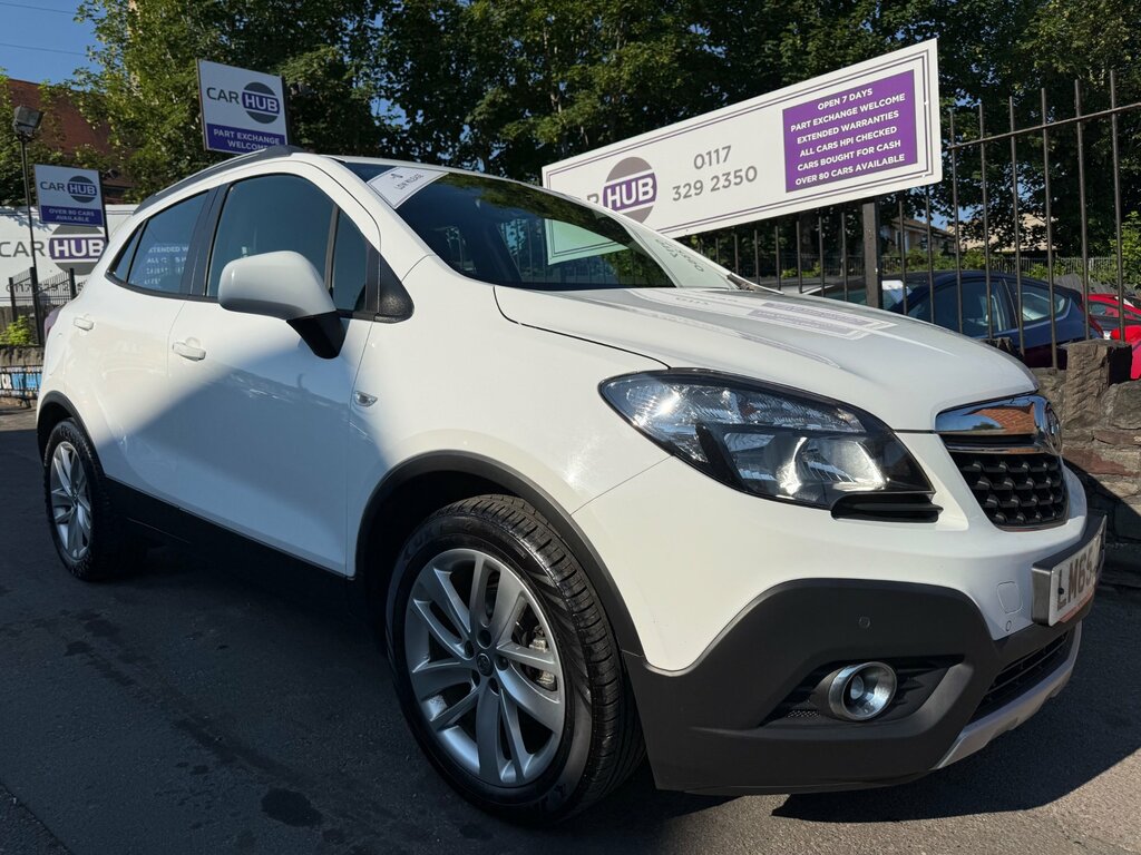 Vauxhall Mokka 1.6I Exclusiv Suv 2Wd Euro 6 S White