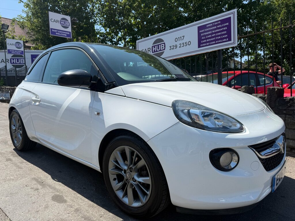 Vauxhall Adam 1.2I Jam Hatchback Euro 6 70 Ps White #2