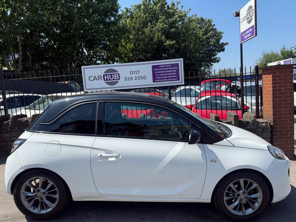 Vauxhall Adam 1.2I Jam Hatchback Euro 6 70 Ps White #4