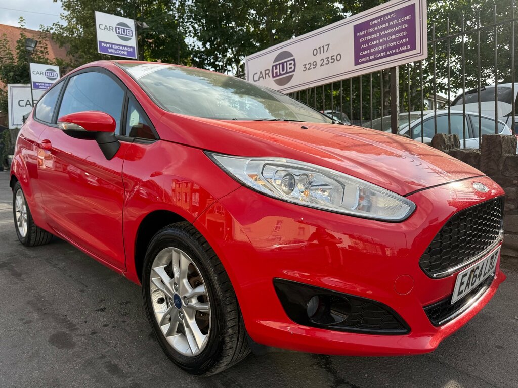 Ford Fiesta 1.25 Zetec Hatchback Euro 5 82 Red