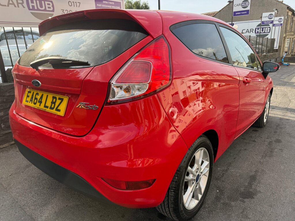 Ford Fiesta 1.25 Zetec Hatchback Euro 5 82 Red #5
