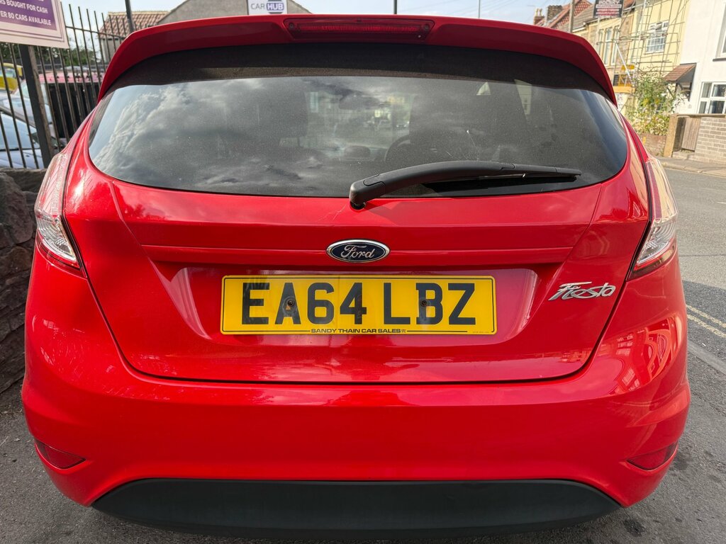 Ford Fiesta 1.25 Zetec Hatchback Euro 5 82 Red #6