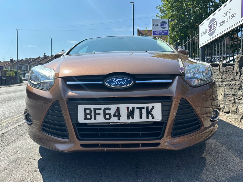 Ford Focus 1.6 Zetec Navigator Hatchback Eu BF64WTK Brown #2