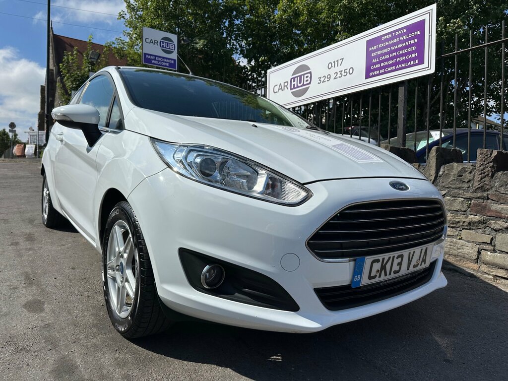 Ford Fiesta 1.25 Zetec Hatchback Euro 5 82 White