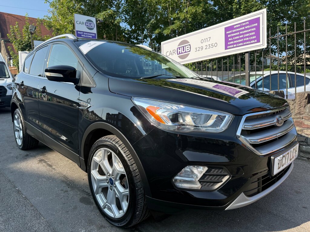 Ford Kuga 2.0 Tdci Titanium Suv Euro 6 S DC17LCY Black #2
