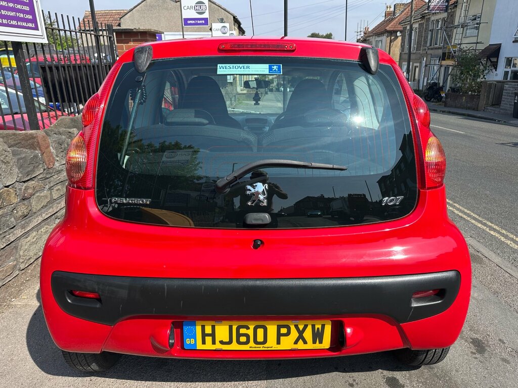 Peugeot 107 1.0 12V Urban Hatchback 2 Tronic Euro 4 Red #6
