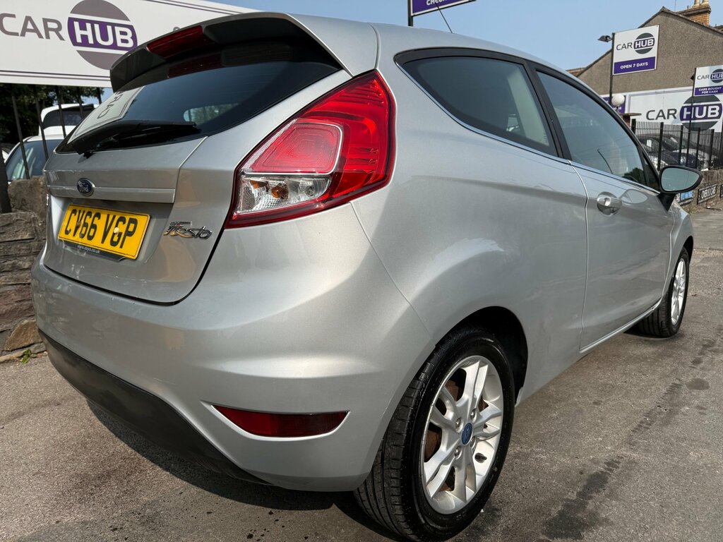 Ford Fiesta 1.25 Zetec Hatchback Euro 6 82 Silver #5