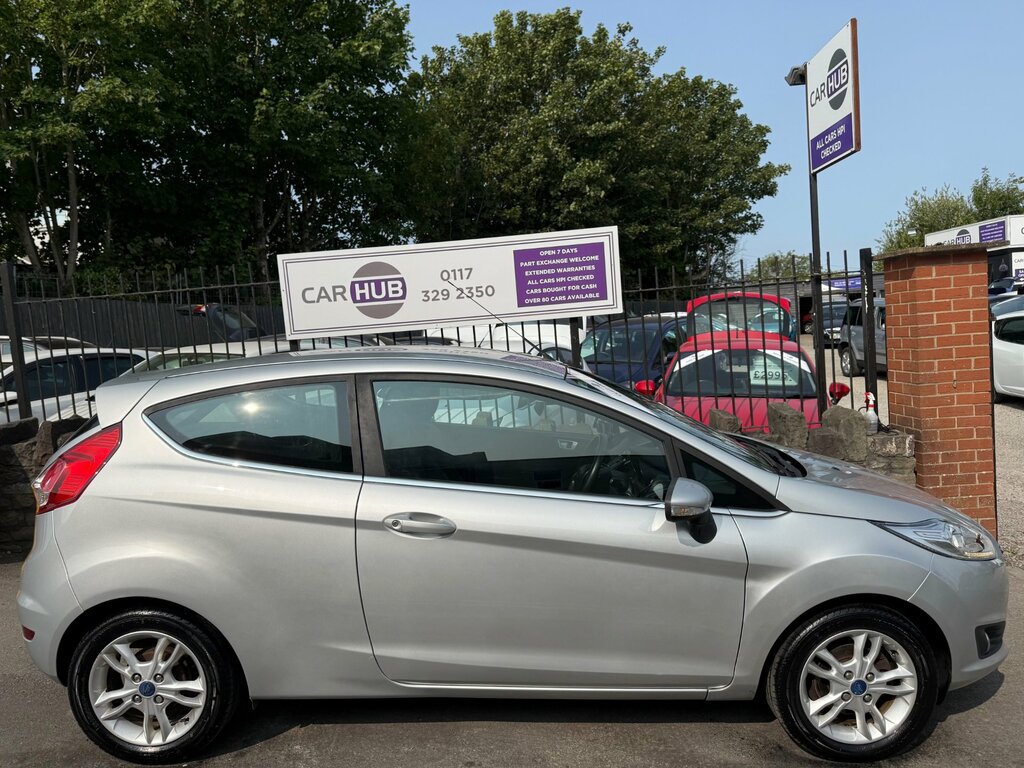 Ford Fiesta 1.25 Zetec Hatchback Euro 6 82 Silver #4