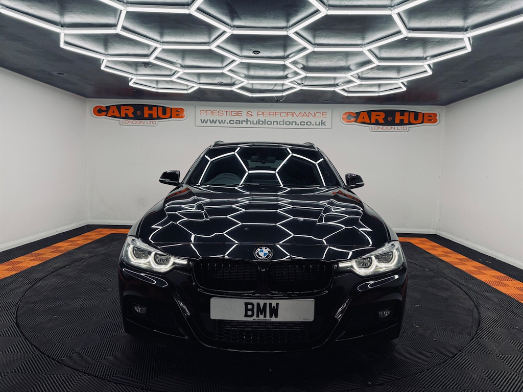 BMW 3 Series 3.0 M Sport Shadow Edition Touring Xdrive Eur AV67VYW Black #2