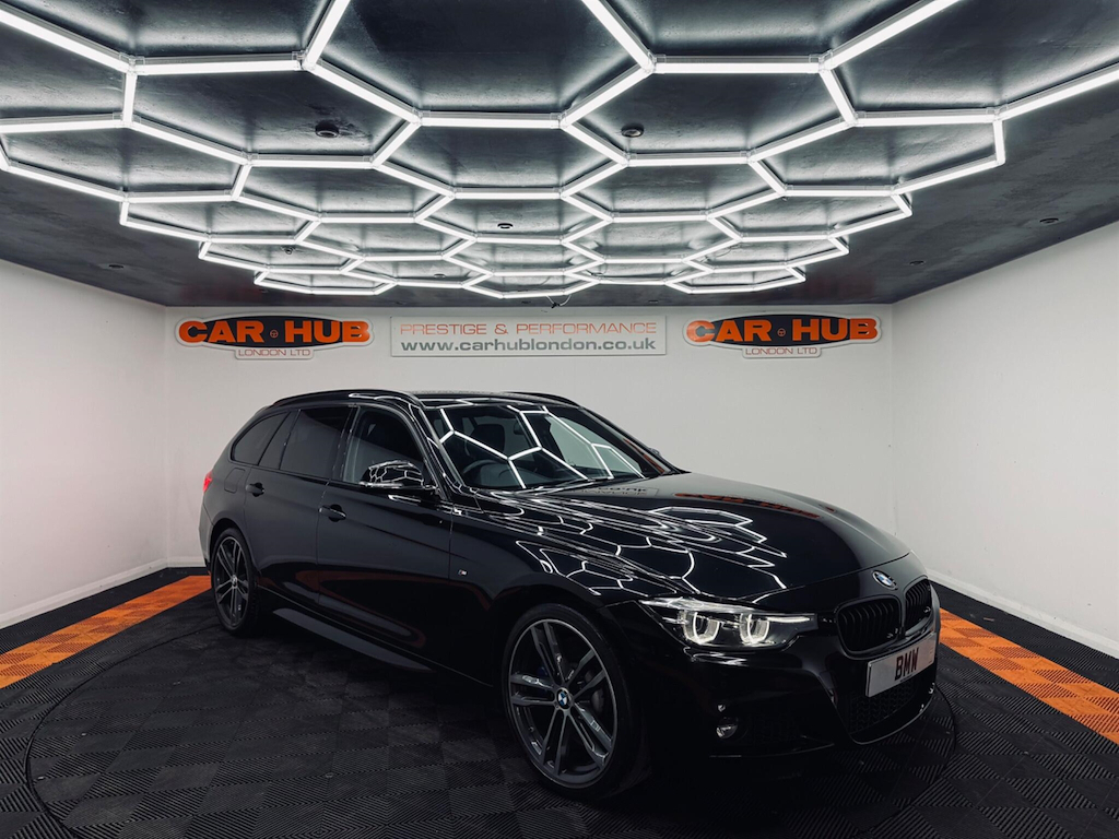 BMW 3 Series 3.0 M Sport Shadow Edition Touring Xdrive Eur AV67VYW Black #6