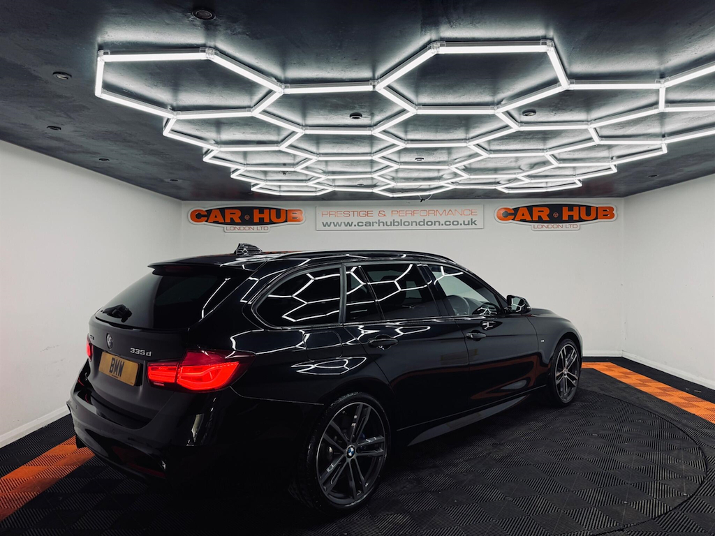 BMW 3 Series 3.0 M Sport Shadow Edition Touring Xdrive Eur AV67VYW Black #5