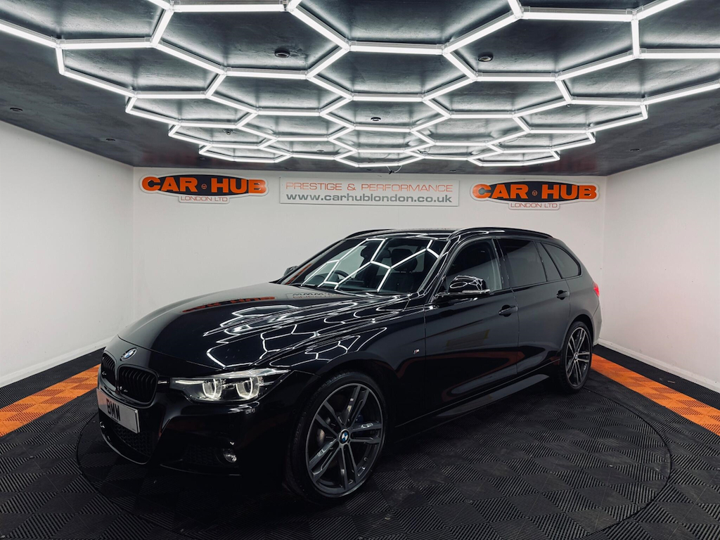BMW 3 Series 3.0 M Sport Shadow Edition Touring Xdrive Eur AV67VYW Black #4