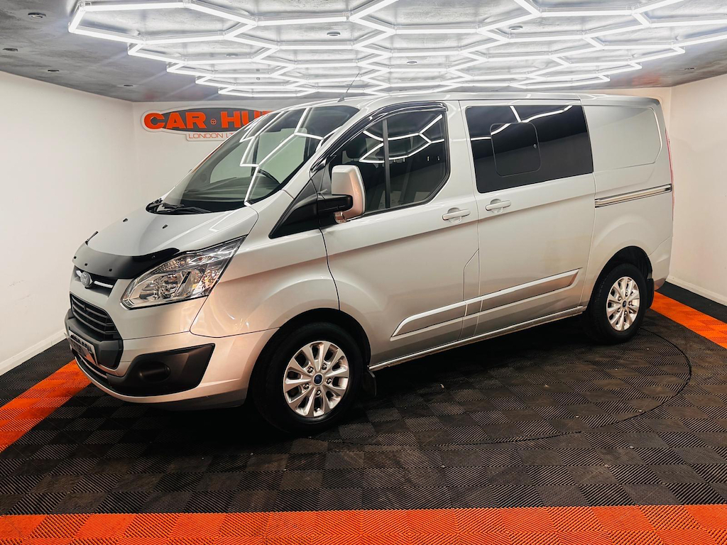 Ford Transit Custom 2.0 Tdci 290 Limited L1 H1 6Dr VO18GOH Silver #2
