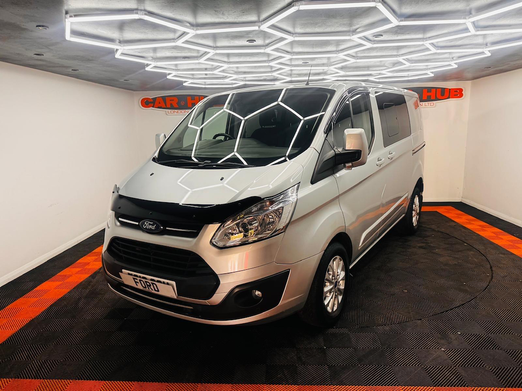 Ford Transit Custom 2.0 Tdci 290 Limited L1 H1 6Dr VO18GOH Silver