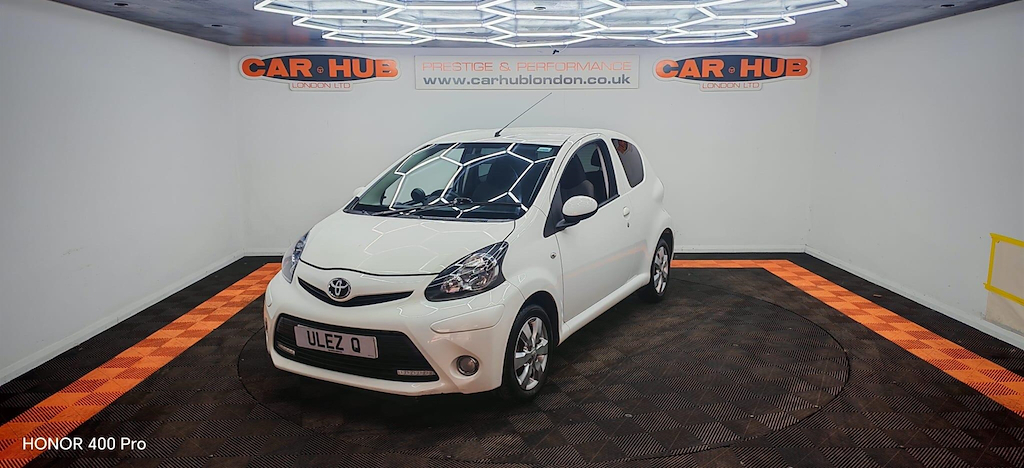 Toyota Aygo 1.0 Vvt-i Fire Euro 5 White #4