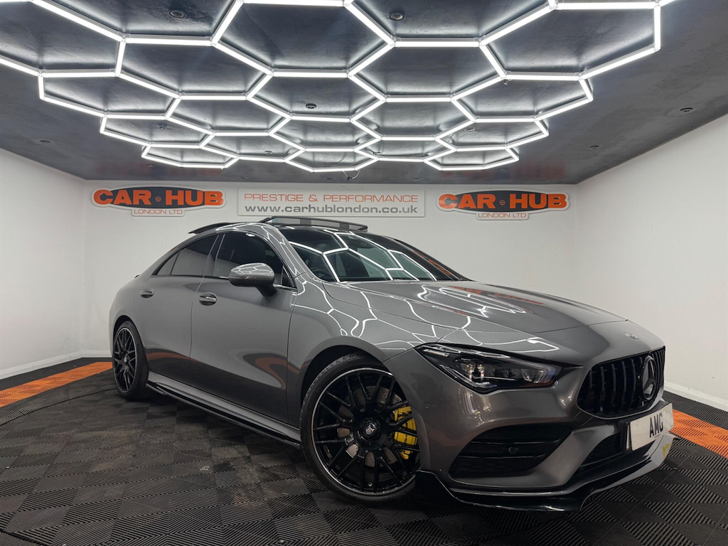 Mercedes-Benz CLA Class 2.0 Amg Line Premium Plus Coupe 7G-dct Euro 6 S Grey