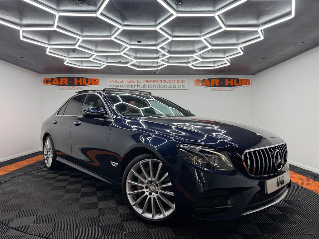Mercedes-Benz E Class 2.0 D Amg Line Premium Plus G-tronic Euro 6 S Blue