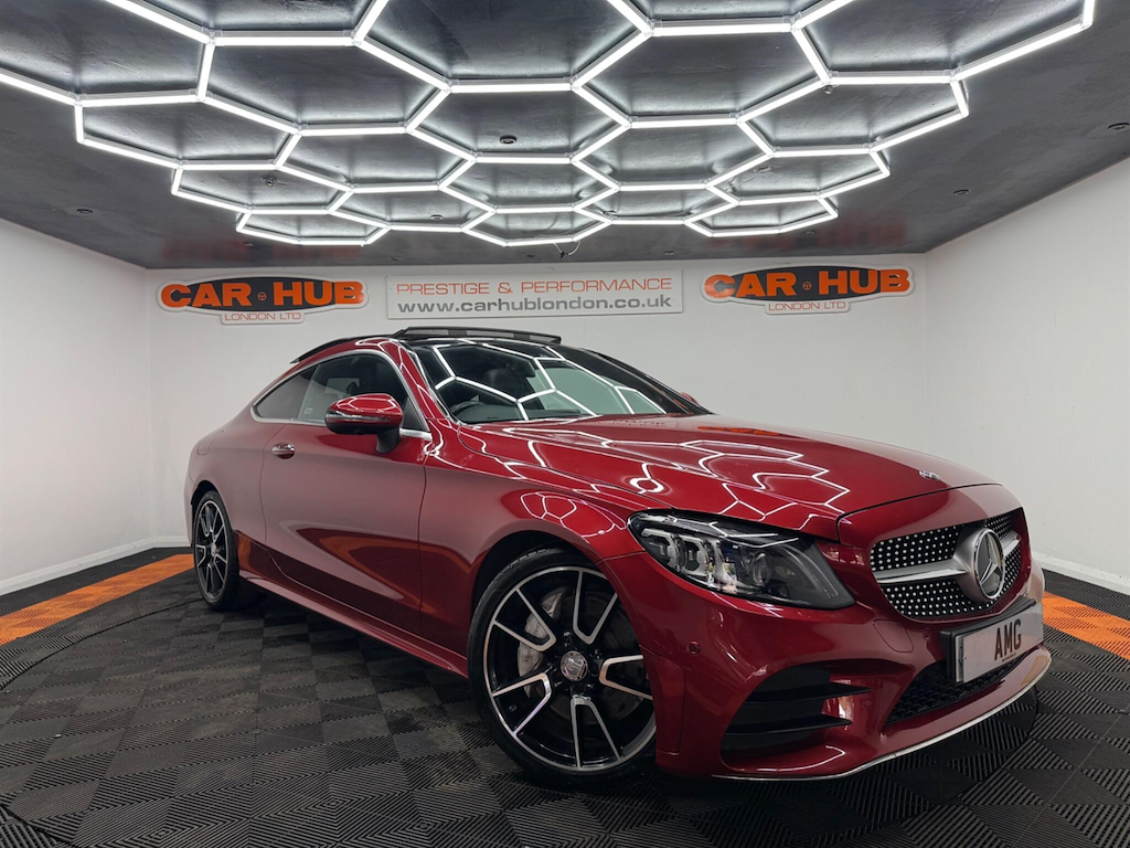 Mercedes-Benz C Class 2.0 Amg Line Premium Plus G-tronic Euro 6 Ss Red