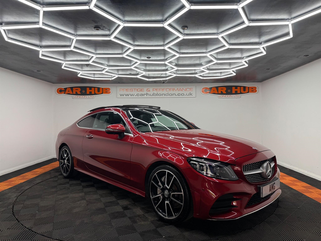 Mercedes-Benz C Class 2.0 Amg Line Premium Plus G-tronic Euro 6 Ss Red #6
