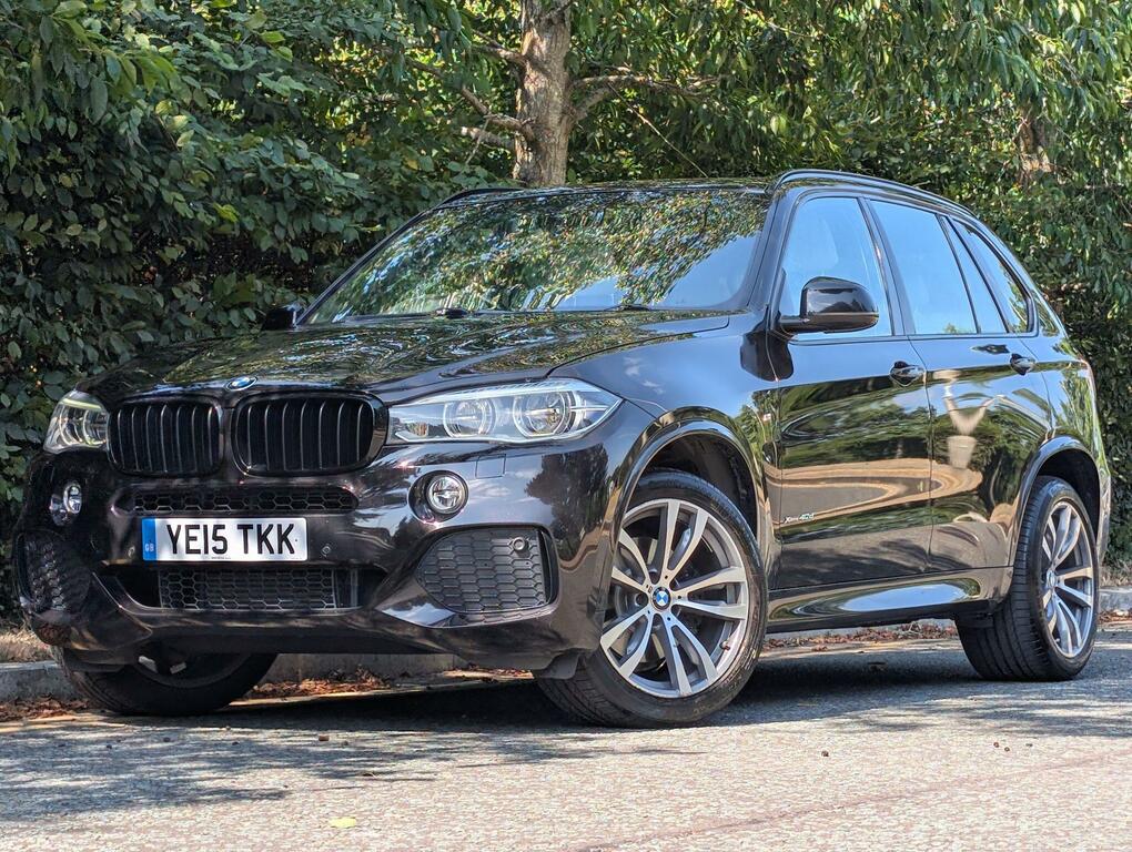 BMW X5 3.0 40D M Sport Xdrive Euro 6 Ss YE15TKK Black