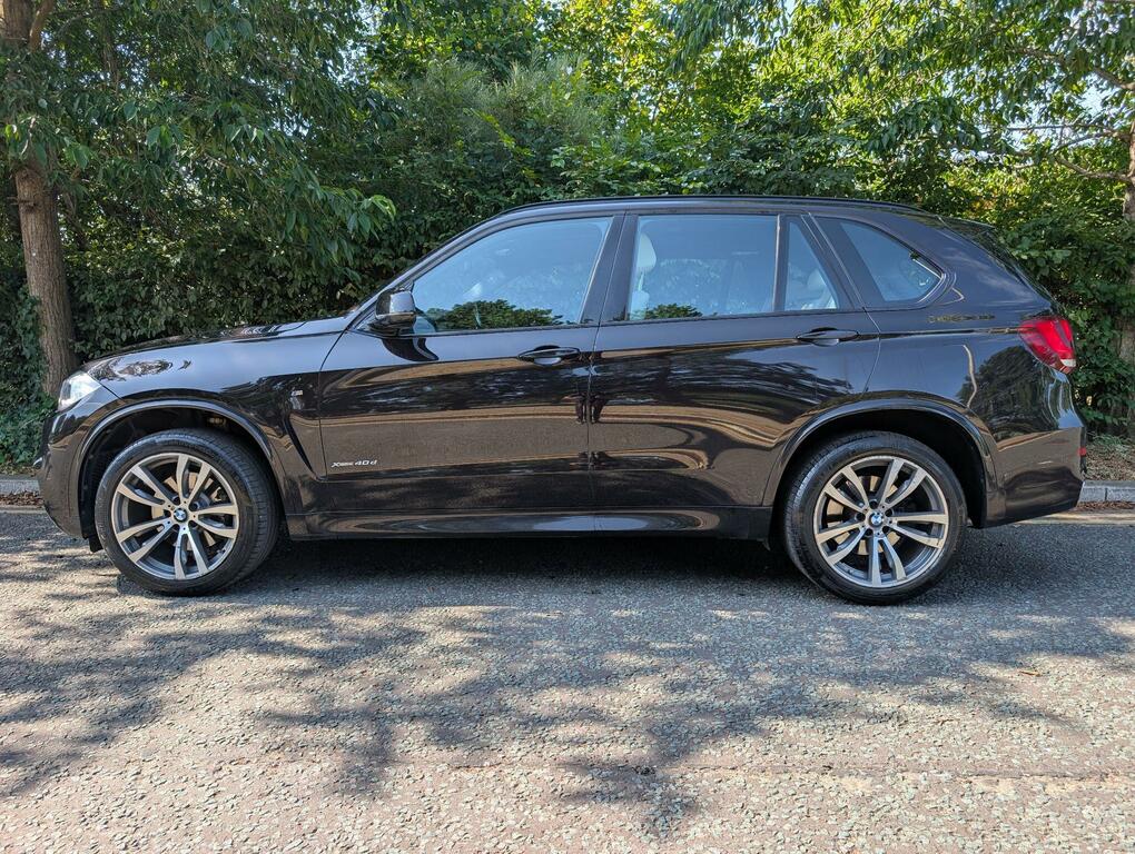 BMW X5 3.0 40D M Sport Xdrive Euro 6 Ss YE15TKK Black #5