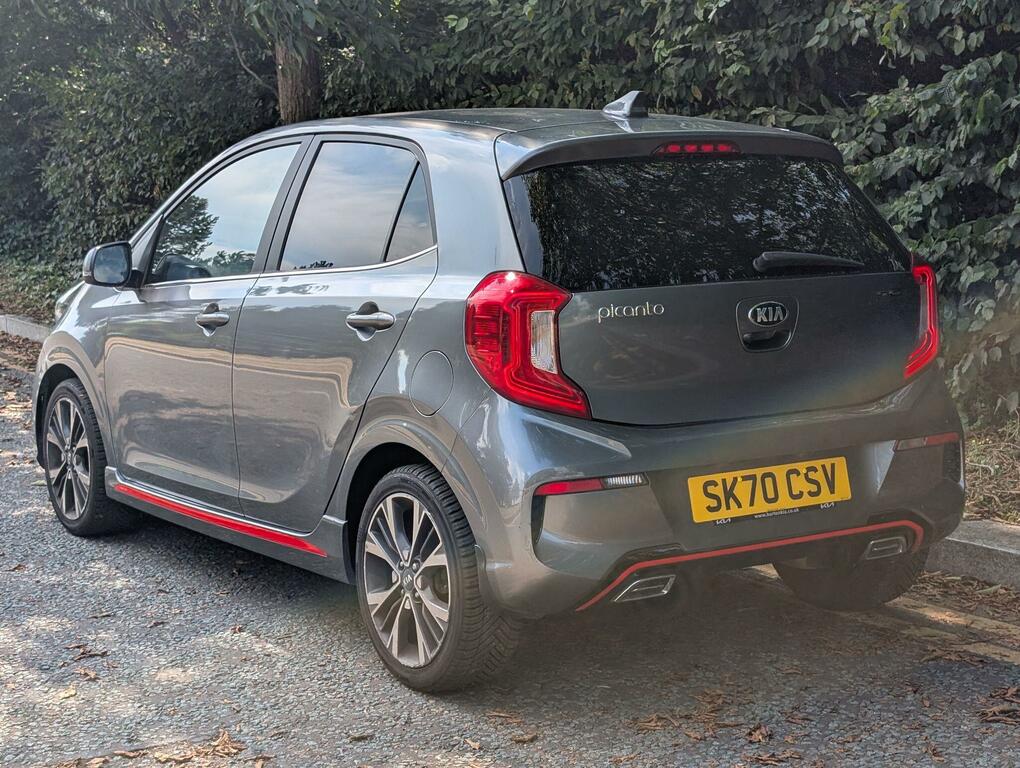 Kia Picanto 1.0 Dpi Gt-line Amt Euro 6 Ss Grey #6