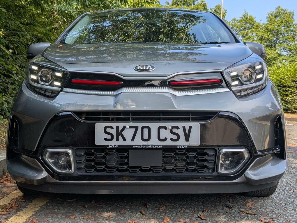 Kia Picanto 1.0 Dpi Gt-line Amt Euro 6 Ss Grey #4