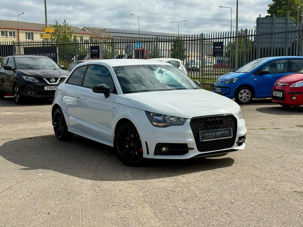 Audi A1 1.6 Tdi S Line Euro 5 Ss White #2