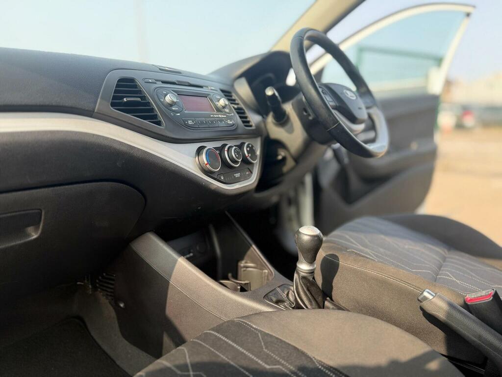 Kia Picanto 1.0 Vr7 68 Bhp White #16