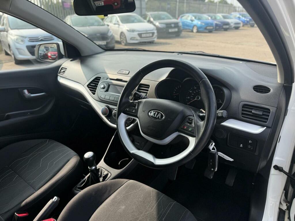 Kia Picanto 1.0 Vr7 68 Bhp White #21