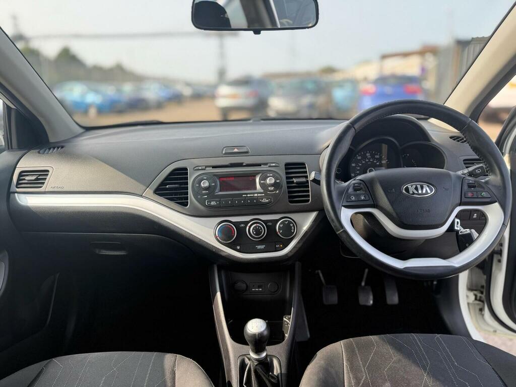 Kia Picanto 1.0 Vr7 68 Bhp White #17