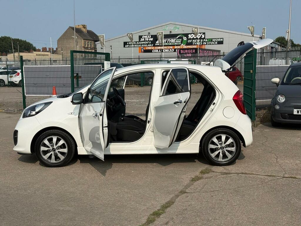 Kia Picanto 1.0 Vr7 68 Bhp White #7