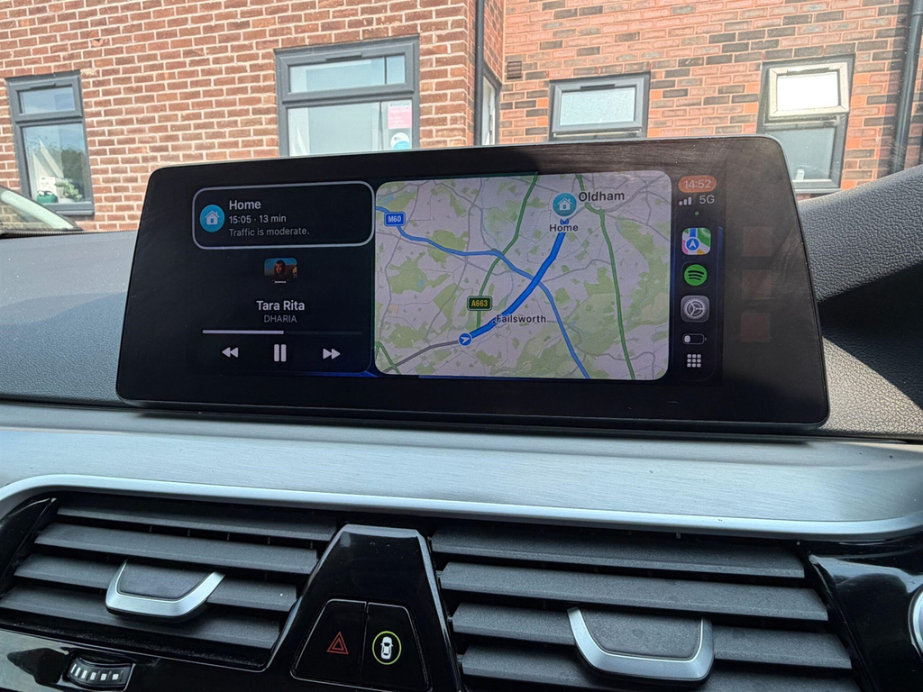 BMW 5 Series 520D Se Efficientdynamics Blue #56