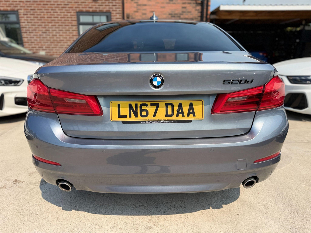 BMW 5 Series 520D Se Efficientdynamics Blue #10