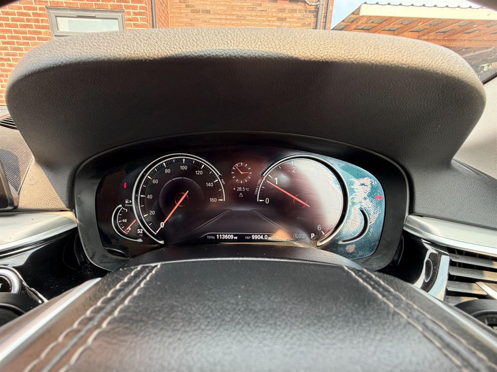 BMW 5 Series 520D Se Efficientdynamics Blue #53