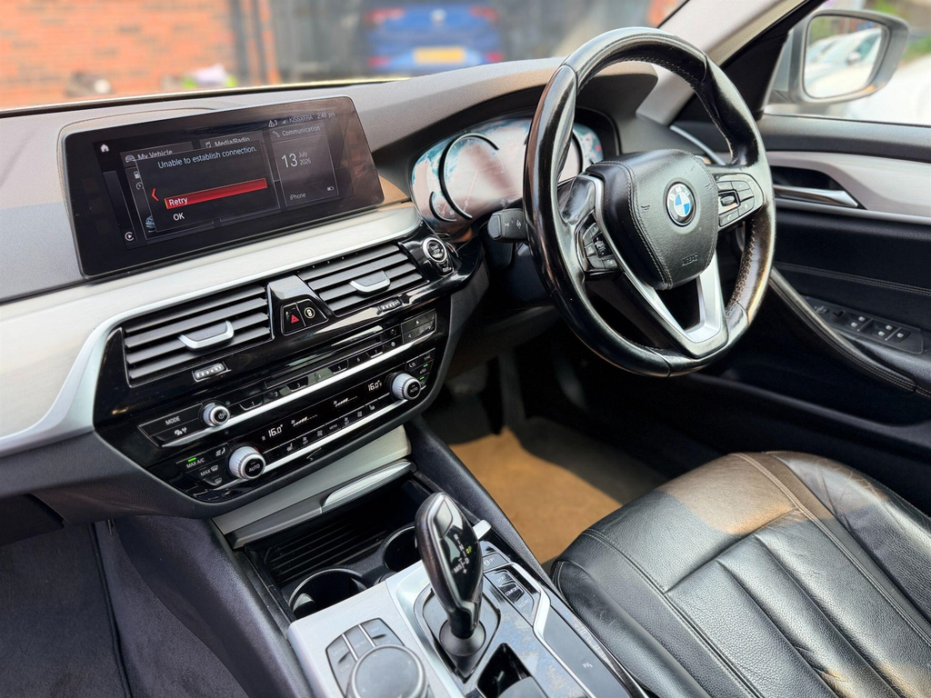 BMW 5 Series 520D Se Efficientdynamics Blue #49