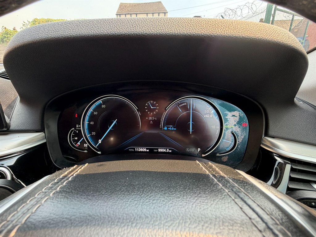 BMW 5 Series 520D Se Efficientdynamics Blue #52