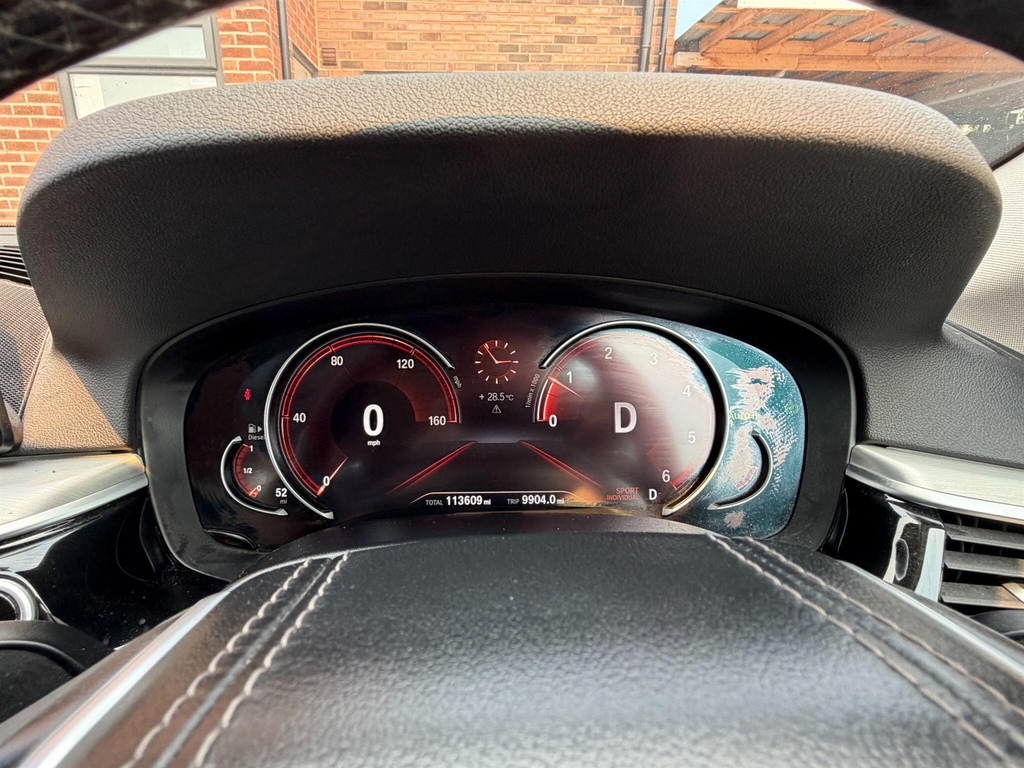 BMW 5 Series 520D Se Efficientdynamics Blue #54