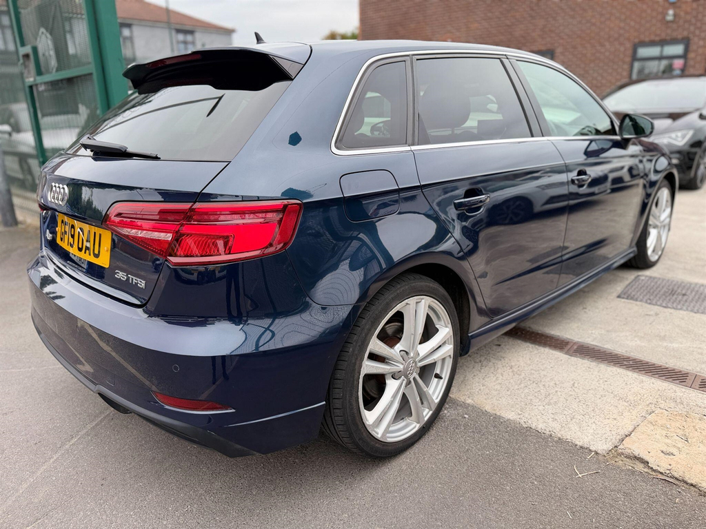 Audi A3 S Line 35 Tfsi 150 Ps 6-Speed White #9