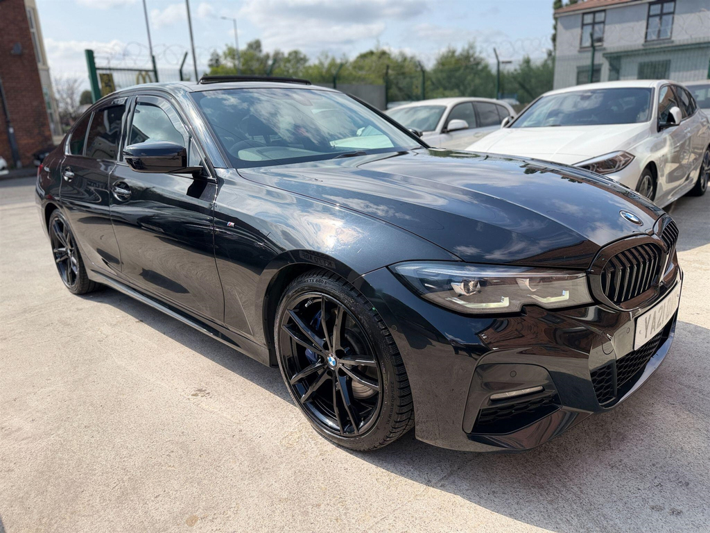 BMW 3 Series 2.0 M Sport Xdrive Euro 6 Ss Black #2