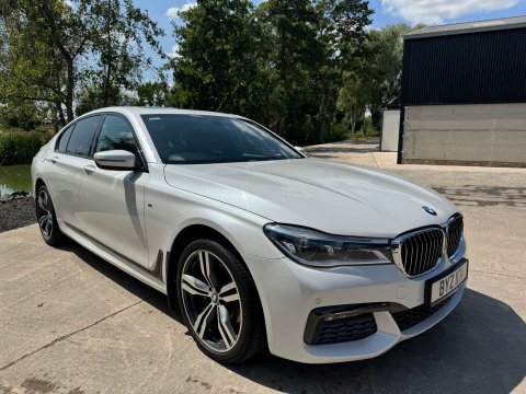 BMW 7 Series 3.0 730D Xdrive White #3
