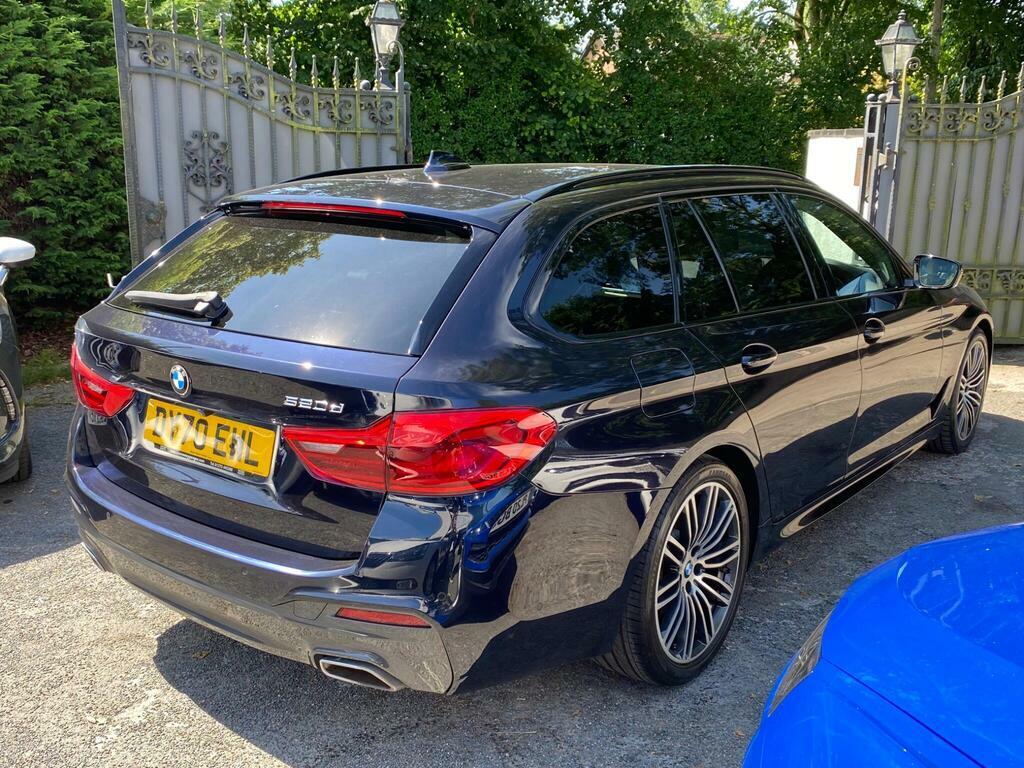 BMW 5 Series 2.0 520D Mht M Sport Touring Euro 6 S S DY70EWL Black #2