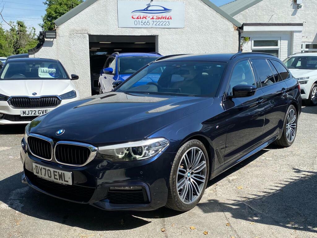BMW 5 Series 2.0 520D Mht M Sport Touring Euro 6 S S DY70EWL Black