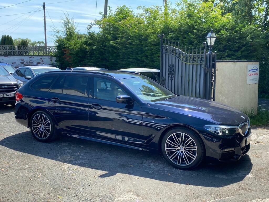 BMW 5 Series 2.0 520D Mht M Sport Touring Euro 6 S S DY70EWL Black #6
