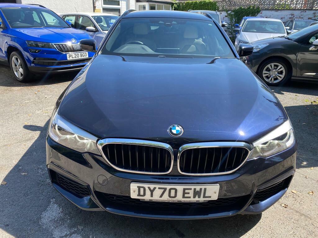 BMW 5 Series 2.0 520D Mht M Sport Touring Euro 6 S S DY70EWL Black #4