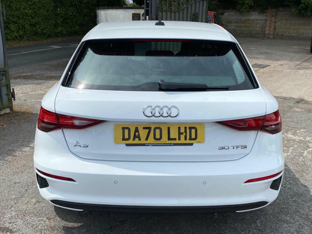 Audi A3 1.0 Tfsi 30 Technik Sportback Euro 6 S S DA70LHD White #6