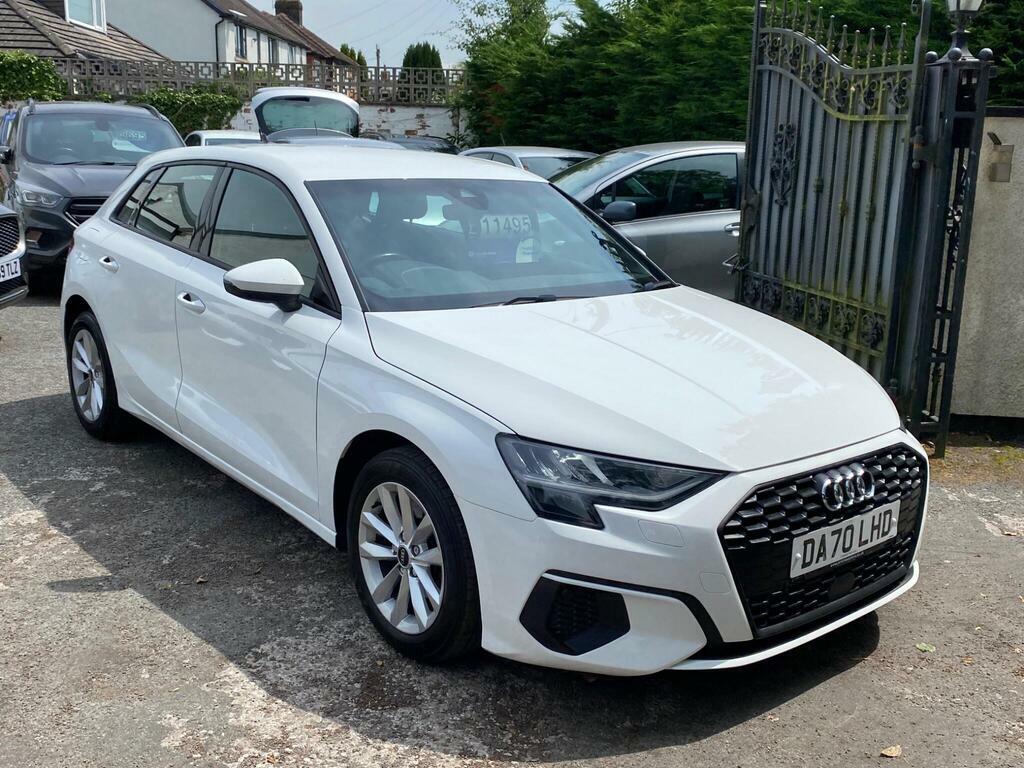 Audi A3 1.0 Tfsi 30 Technik Sportback Euro 6 S S DA70LHD White #2